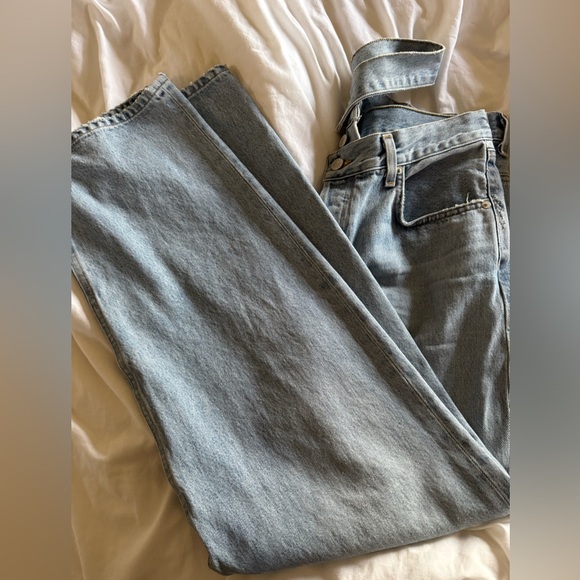 AGOLDE broken waist band jeans - Picture 2 of 6